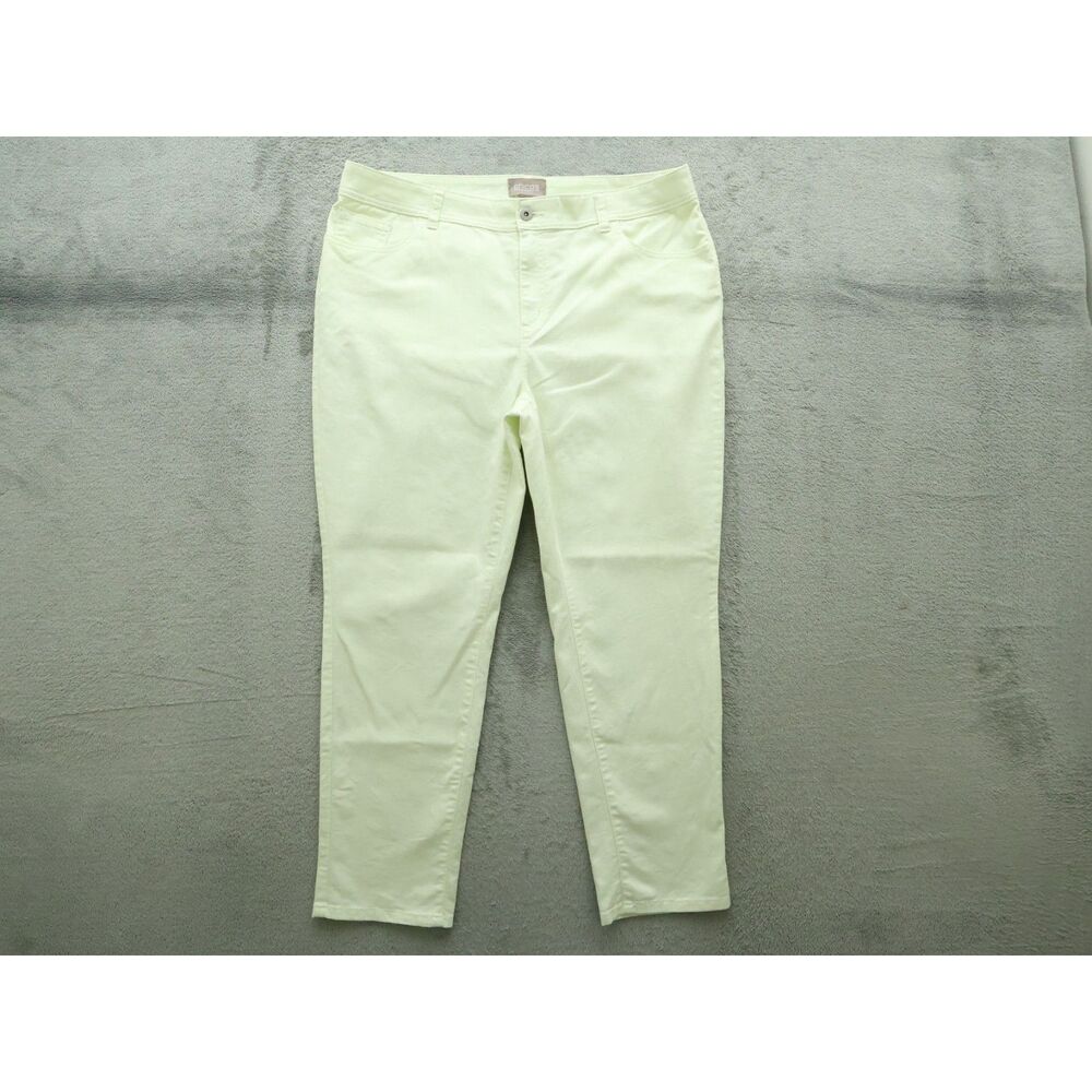 Chico's Jeans Women's Size 2.5 US 14 High-Rise Straight Denim 27" Inseam